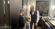 Дети героя: депутат городской Думы Краснодара Андрей Анашкин поздравил семью погибшего на СВО бойца